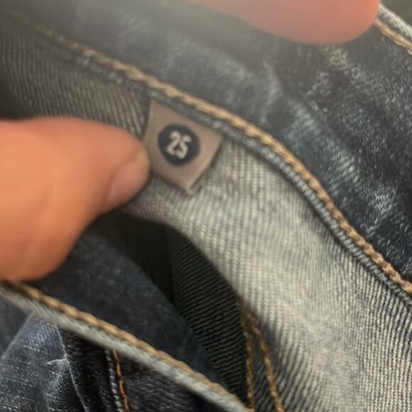 Citizens of Humanity Elson Jeans Womens Size 25 Medium Rise Straight Leg - Picture 14 of 14